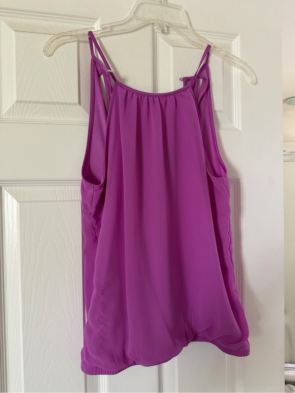 Express Sleeveless Tank Top - Bright Magenta